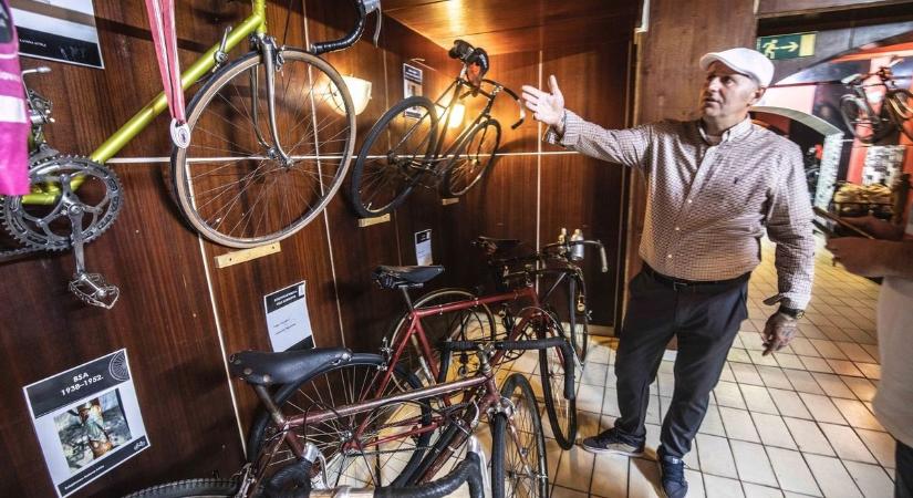 Visszatekertünk az időben Debrecen első kerékpármúzeumában – fotókkal