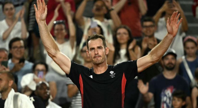 „Egyébként sem szerettem soha a teniszt” – Andy Murray lejátszotta utolsó meccsét