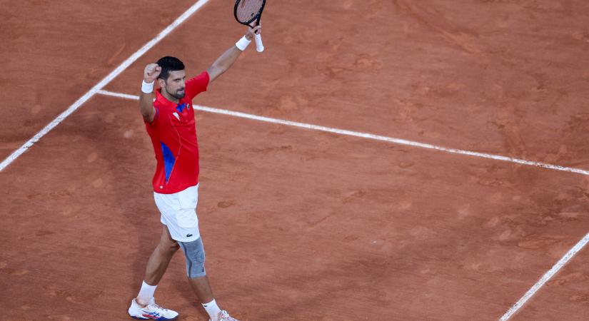 Djokovic olimpiai álma egyre közelebb, meglepetésdöntő a női mezőnyben