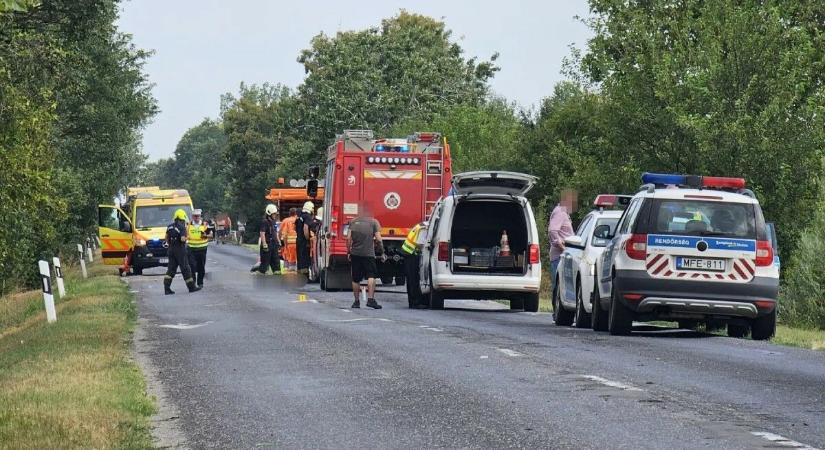 Súlyos baleset történt Sükösdnél, egy ember meghalt