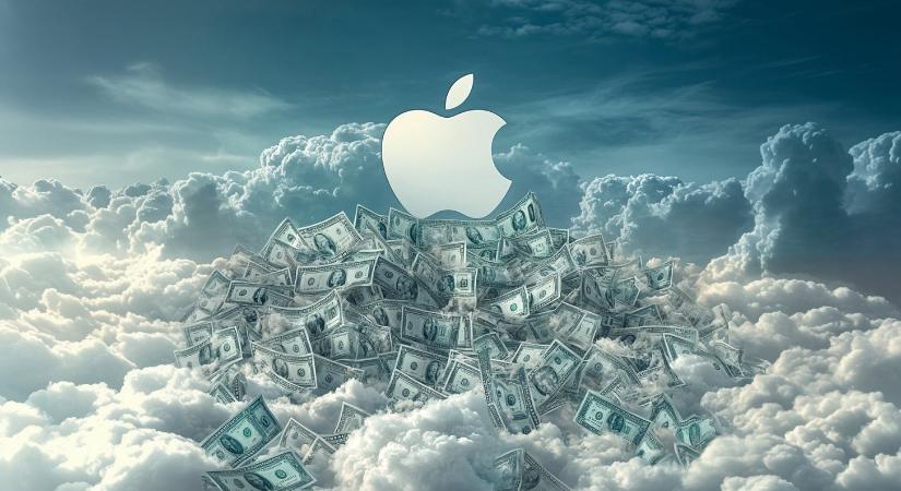 Hiába fogy kevesebb iPhone, rekordokat döntöget az Apple