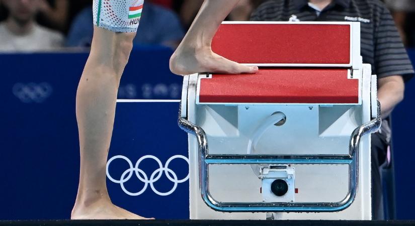 Olimpia 2024: Bejutott a legjobb 16 közé 100 m pillangón Milák Kristóf és Kós Hubert