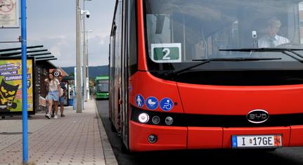 Elindult az elektromos buszteszt a városban