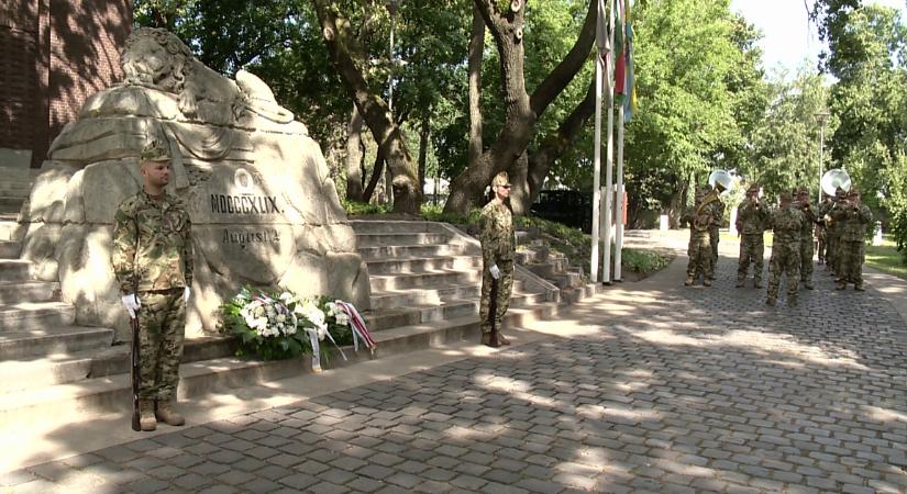 A Debrecennél elesett hősök előtt tisztelegtek – videóval
