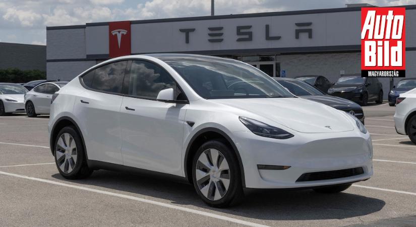 Tesla Model Y facelift: kiszivárogtak az első képek - fotó