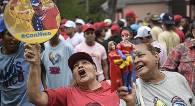 Amerika Maduro ellenfelét ismeri el győztesként a választáson