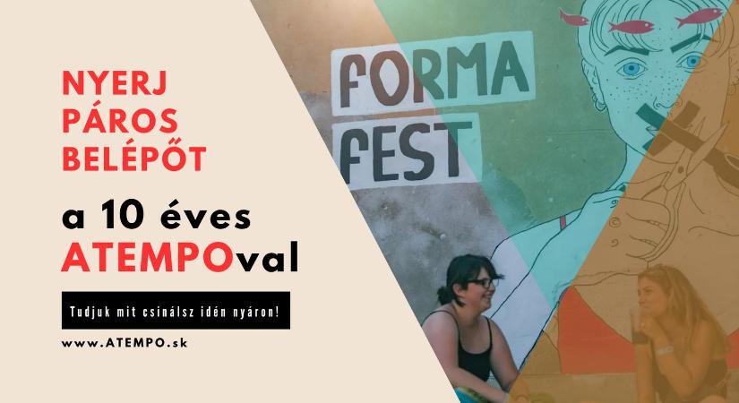 NYERJ BÉRLETET! fORMÁLÓDJ a 10 éves ATEMPO-val és a XIV. fORMA fEST-el!