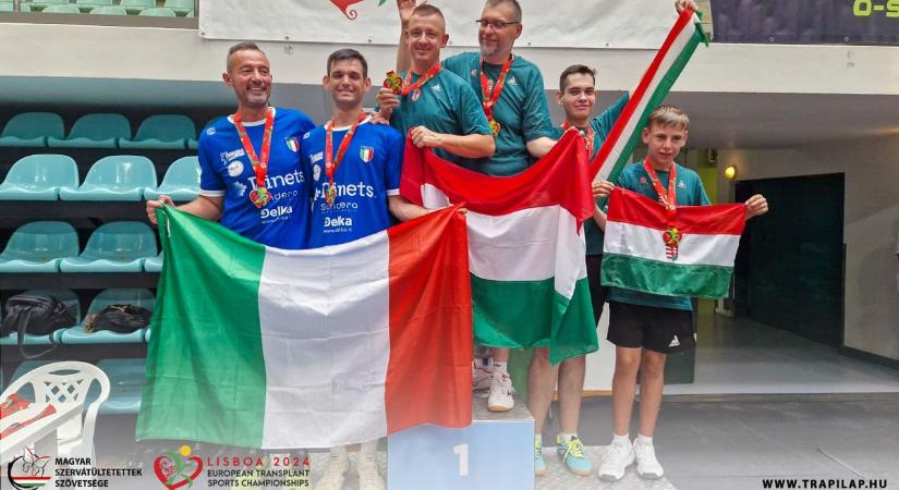 Sikert sikerre halmoztak a szervátültetettek a lisszaboni Európa-bajnokságán a magyar sportolók