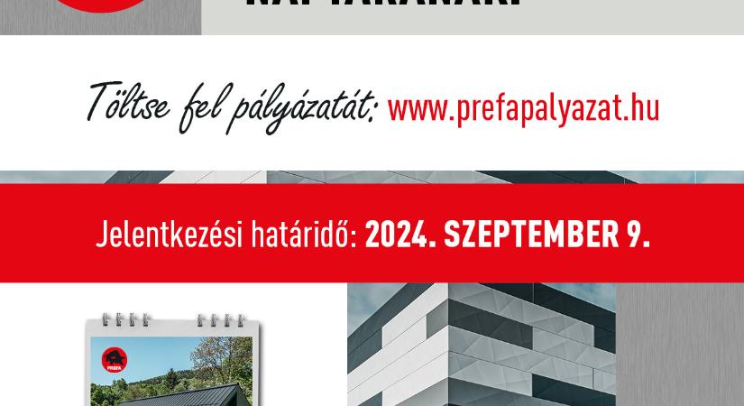 12 épület kerestetik! Készül a Prefa 2025. évi magyar naptára