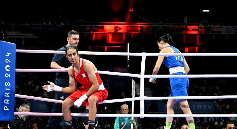 Bocsánatot kérne az olasz bokszoló, aki 46 másodperc után feladta a meccset Imane Helif ellen