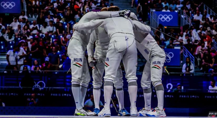 Az egész világot meglepte Magyarország, aranyérmes a férfi párbajtőr-válogatott Párizsban