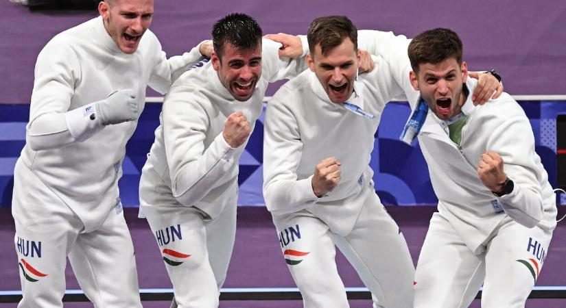 Több mint 50 év után olimpiai bajnok a magyar férfi párbajtőrcsapat!