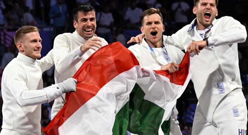 Videón az aranytus, amivel olimpiai bajnok lett Magyarország