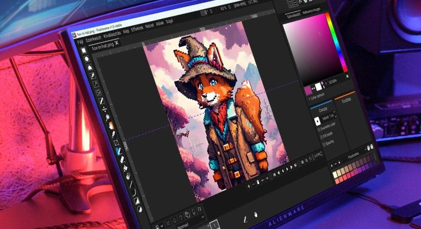 Pixelorama: ingyenes pixel-art rajzprogram, több rendszerre, magyarul is