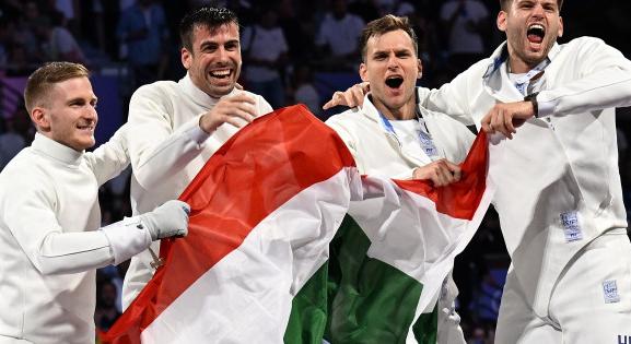 Péntek este újabb olimpiai aranyérmet szerzett Magyarország