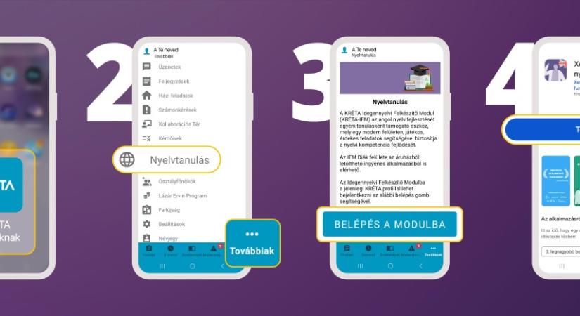 Napról napra bővíti a nyelvtudást a KRÉTA nyáron is elérhető ingyenes modulja