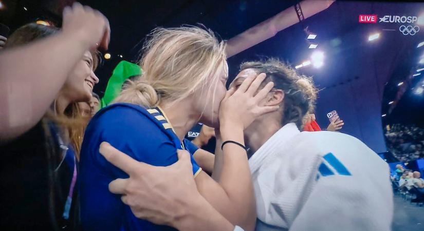 Az olimpiai arany után megcsókolta a barátnőjét az olasz cselgáncsozó