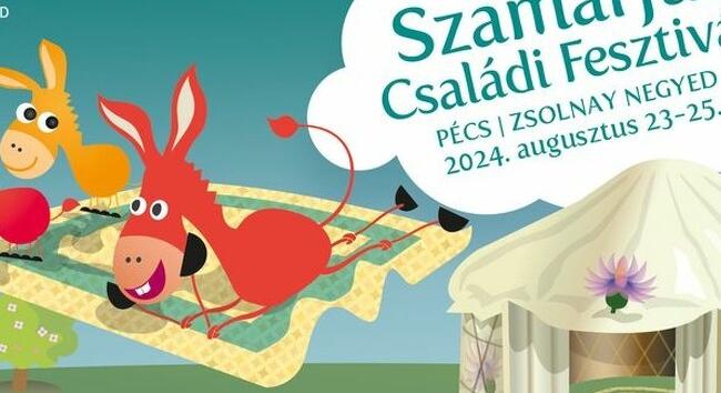 Koncertek, bábszínházi előadások, kertmozi a pécsi Szamárfül Fesztiválon