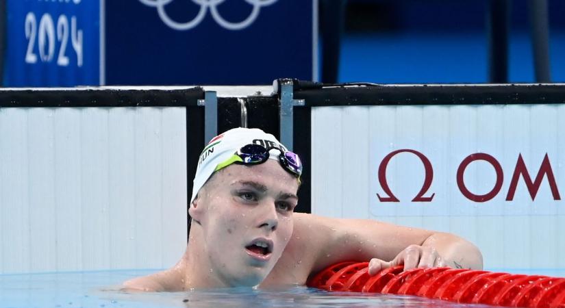 Nem mert belepisilni a medencébe, ezért bukott el a magyar úszó az olimpián