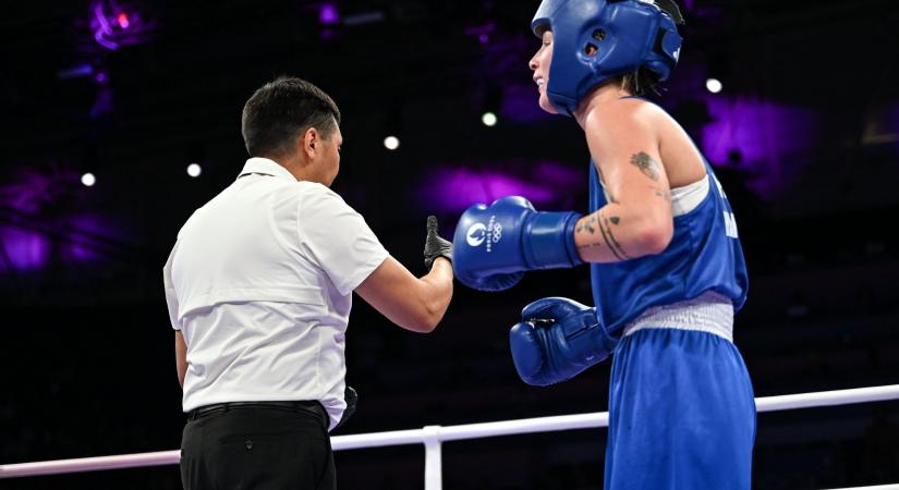 Hámori Luca nagyot küzdött, de kikapott a nemi teszt miatt a vb-ről kizárt algériai bokszolótól