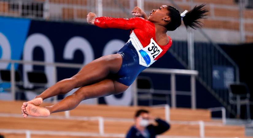 Simone Biles hetedik olimpiai aranya női tornában