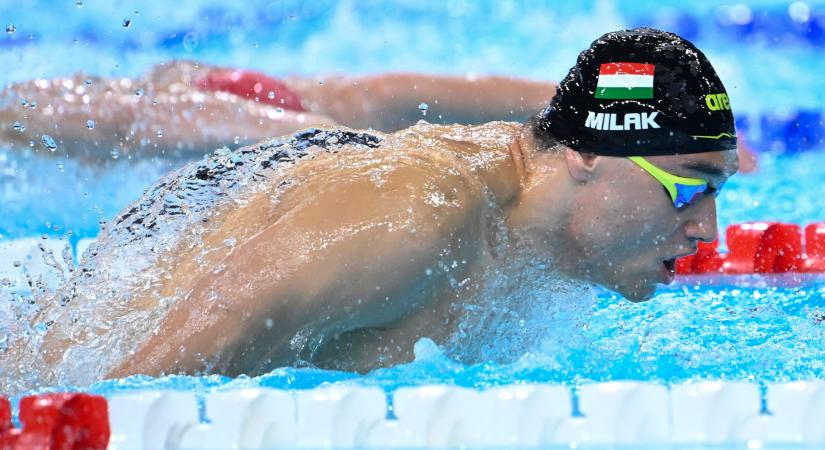 Megvan az olimpiai arany! Brutális úszással Milák Kristóf győzött 100 méter pillangón