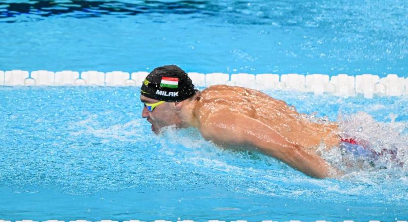 Milák Kristóf ezúttal 100 pillangón lett olimpiai bajnok