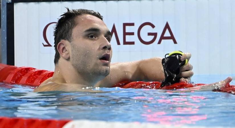 Milák Kristóf olimpiai bajnok lett - Aranyérmet szerzett 100 méter pillangón a párizsi olimpián