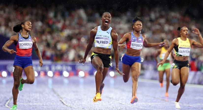 Óriási meglepetés: Santa Lucia futónője nyerte a női 100 métert