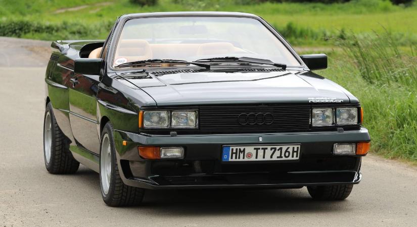 Az egyik legkülönlegesebb Audi - Treser Audi quattro roadster – 1984.