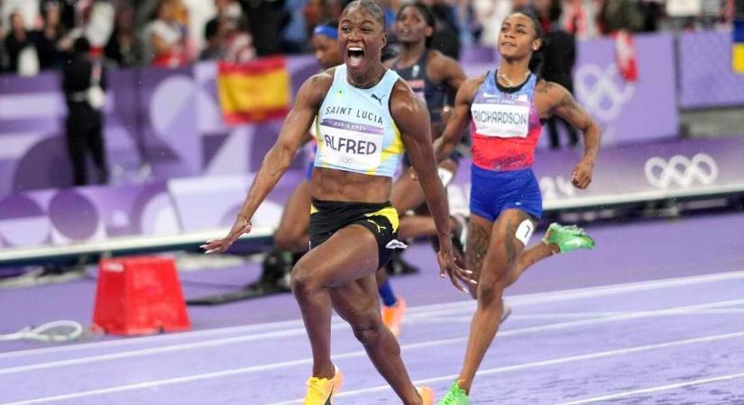 Történelmi tizenegy másodperc! Saint Lucia-i sprinter nyerte a női százat