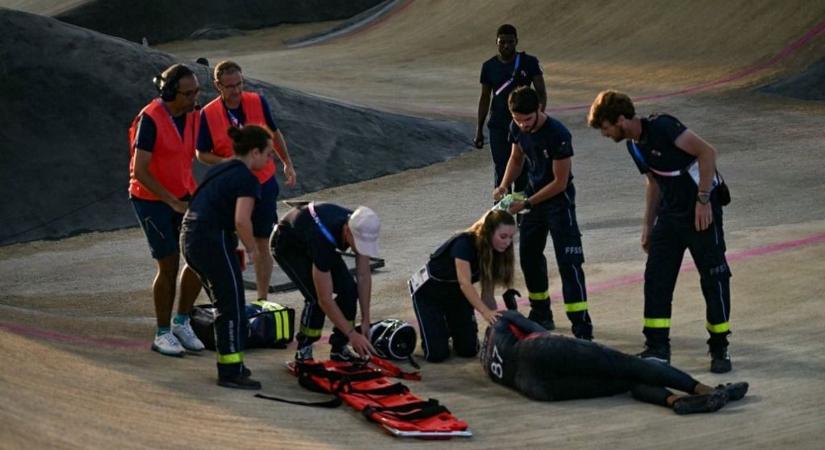 Rohantak a mentők, óriási bukás történt az olimpián – fotó