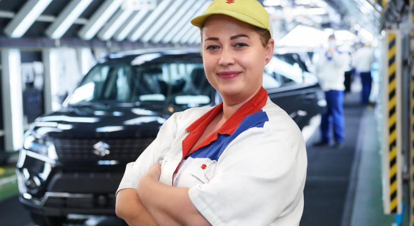 A hibátlan autókért felel a Suzuki pörgős női művezetője