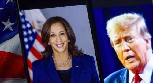 Vitába keveredett Donald Trump és Kamala Harris