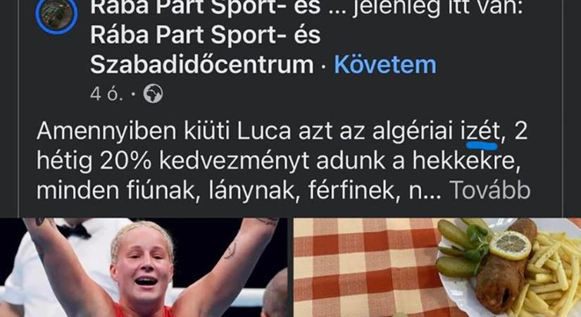 Marketing level 9999: Amennyiben Hámori Luca kiütötte volna azt az “izét” úgy olcsóbb lett volna a rántott hekk a körmendi Ökocentrumban