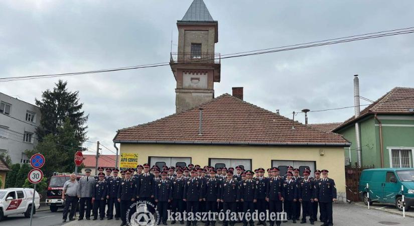 Ünnepeltek a sátoraljaújhelyi tűzoltók