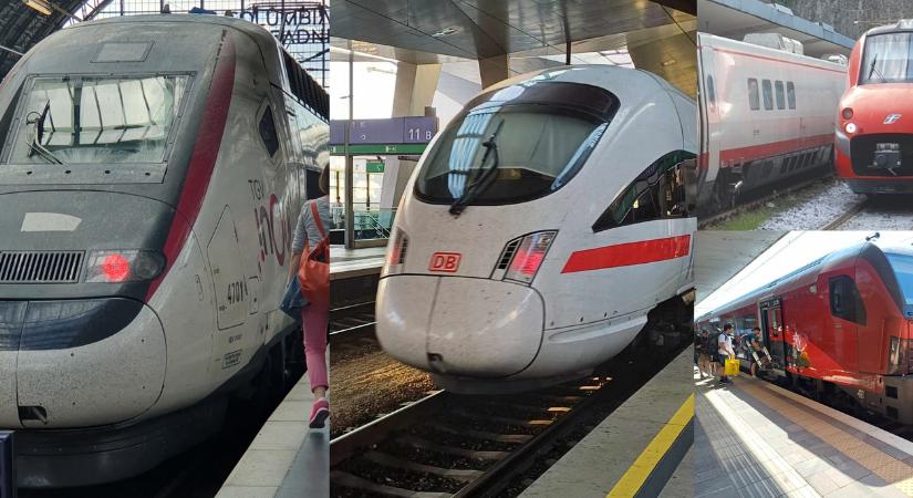 10 nap, 4000 kilométer, 6 ország, 7 vasúttársaság – Vonattal Europában