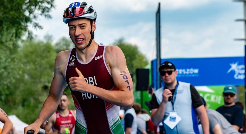 Második lett a debreceni férfi csapat a triatlon váltó ob-n