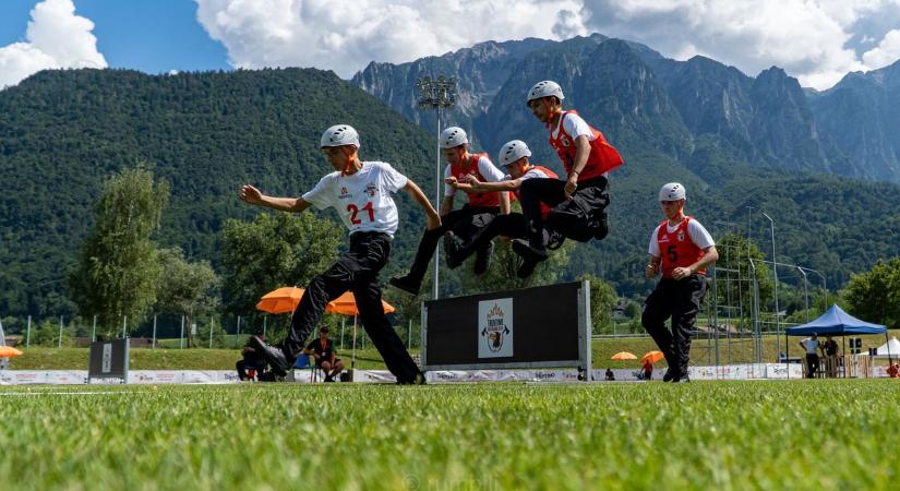 Bronzminősítéssel tértek haza a tűzoltó-olimpiáról