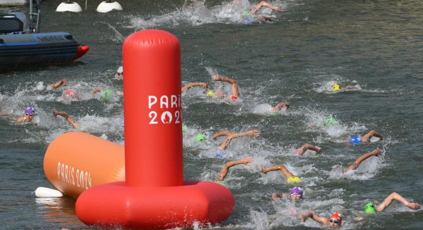 Ismét gondok a Szajnával – törölték a triatlon váltók edzését