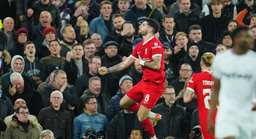 Fáradtság miatt kihagyta a Liverpool szombati mérkőzését Szoboszlai