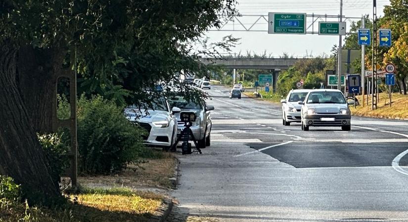 Fehérvár határában mérnek a rendőrök