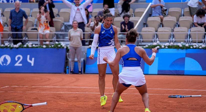 Olasz arannyal zárult az olimpiai tenisztorna