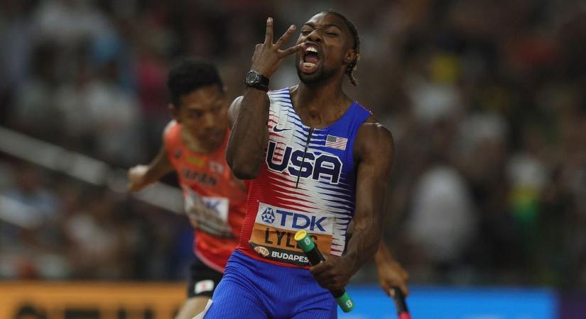 Noah Lyles Budapest után Párizsban is nyert, ő a világ leggyorsabb embere