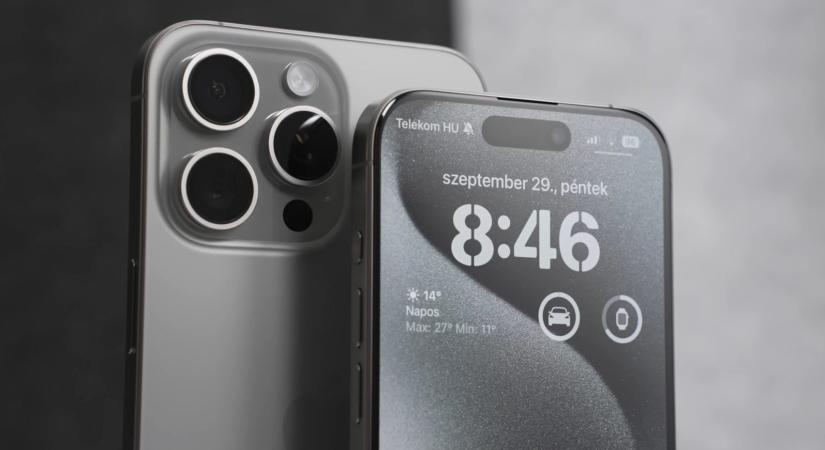 Ekkora akkumulátort kaphatnak az iPhone 16 Prók