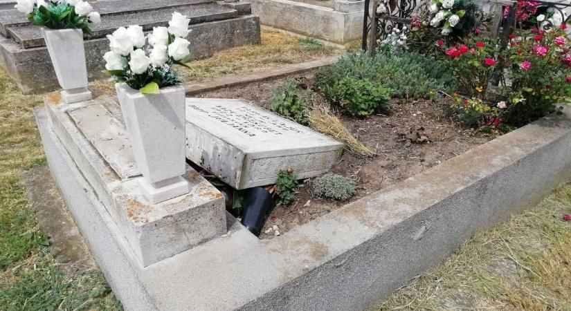 Brutális kegyeletsértés a miklósi református temetőben, legalább 20 sírt vertek szét ismeretlenek