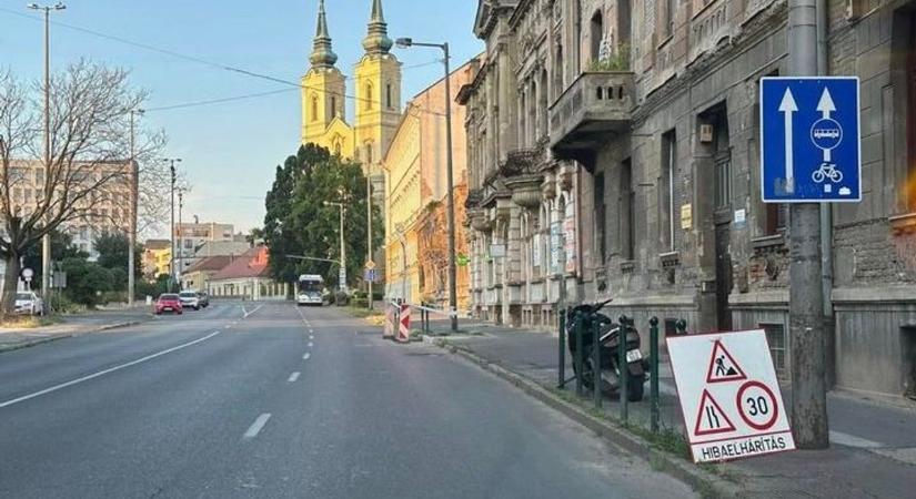 Itt számíthatnak félpályás útlezárásokra a Miskolcon közlekedők