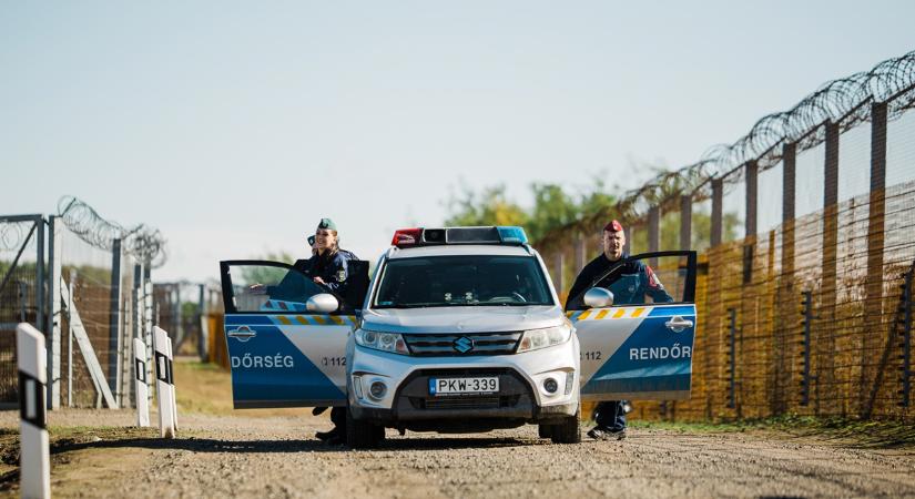 Két tucat határsértőt kapcsoltak le a rendőrök a hétvégén