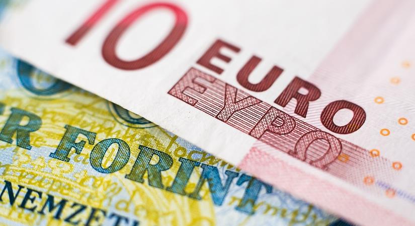 Látótávolságon belülre került a 400 forintos euró