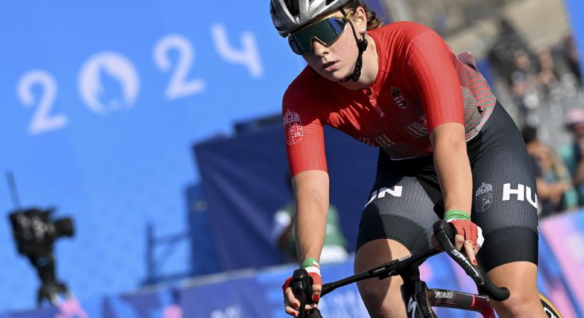 Vas Blanka elképesztő olimpiai bravúrja: negyedik lett az országúti kerékpárosoknál